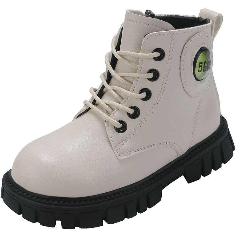 Martin Stiefel für Kinder, neue Mädchen, seitlicher Reißverschluss, Prinzessinnen-Stil, kurze Stiefel bis zur Mitte der Wade, Größen 26–36_voghion.com