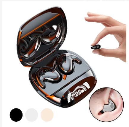 List Invisible Sleep Earphone Wireless Bluetooth 5.3 TWS Stereo Noise Cancelling Mini Waterproof Earbuds Ultra Long_voghion.com