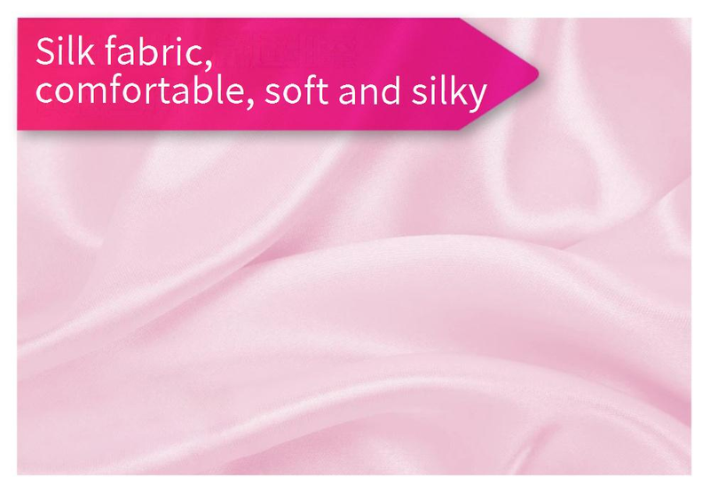 Satin-Schlafmaske – verstellbar und atmungsaktiv, 100 % lichtblockierend, unverzichtbar für Reisen und Nickerchen_voghion.com