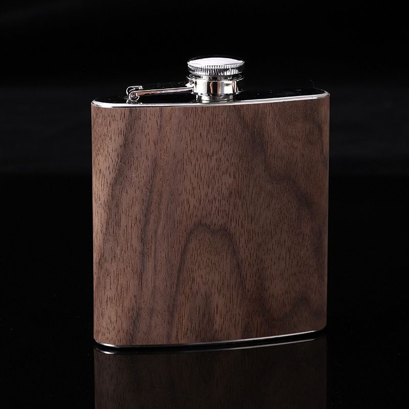 Portable Hip Flask Whiskey Wine Pot Flagon For Outdoor_voghion.com