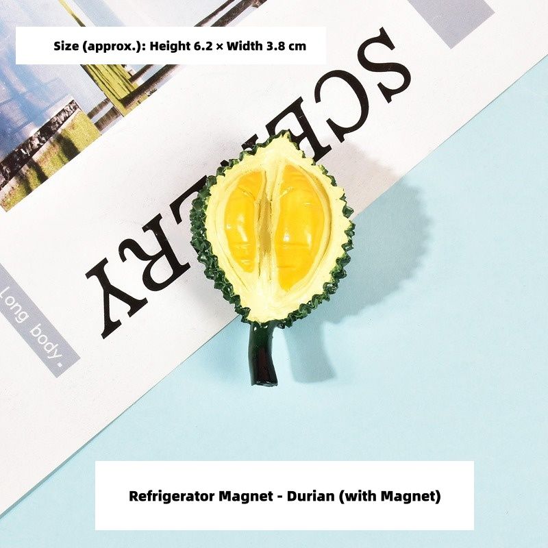 NO.A17New 3d Stereoscopic Food Fridge Magnets, Warm Home Decoration Magnetic Stickers, Cute And Creative Magnetic Stickers_voghion.com