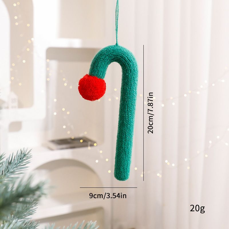 Festive Foam Candy Cane Decorations – Jumbo & Mini Red & Green Holiday Ornaments For Whimsical Christmas Tree Styling (4-Piece Set)_voghion.com