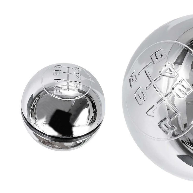 Pomello del cambio a leva cromata a 6 velocità per accessorio auto Alfa Romeo Giulietta_voghion.com