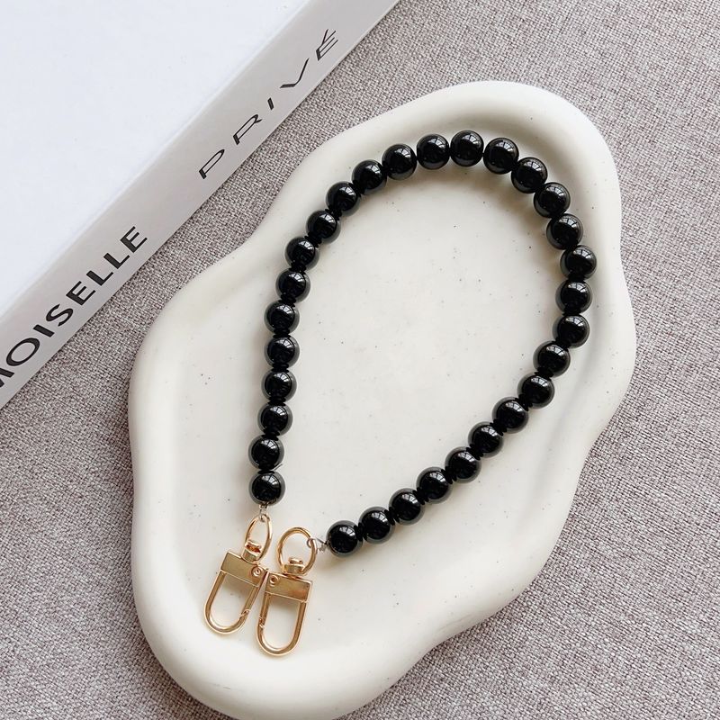 Minimalist Pearl Beaded Chain - Short Bracelet & Keychain For Bags Multi-Purpose Accessory Strap (New Arrival)_voghion.com