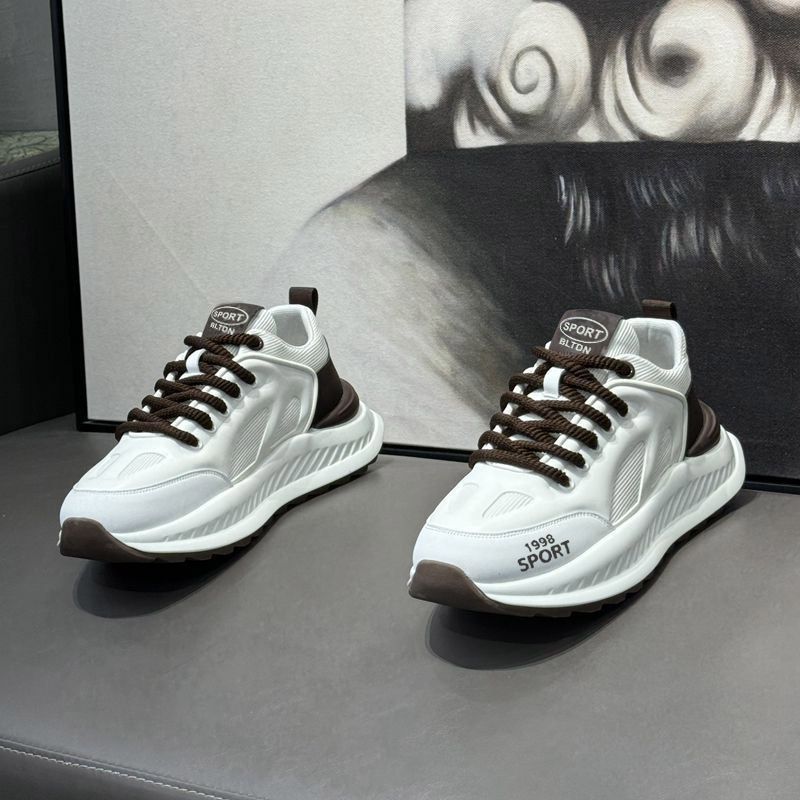 Bequem und trendig mit weichbesohlten Sport- und Freizeitschuhen für Herren mit dicken Sohlen zur Erhöhung der Laufhöhe von Dad-Schuhen für Herren_voghion.com