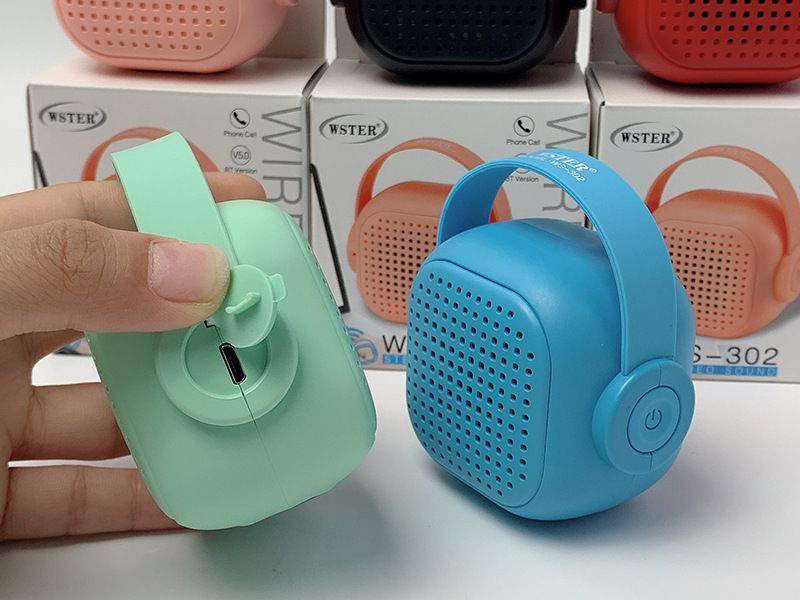 WS-302 Nouveau Mini Haut-Parleur Portable Sans Fil Bluetooth Extérieur Volume Domestique Haute Qualité Sonore_voghion.com