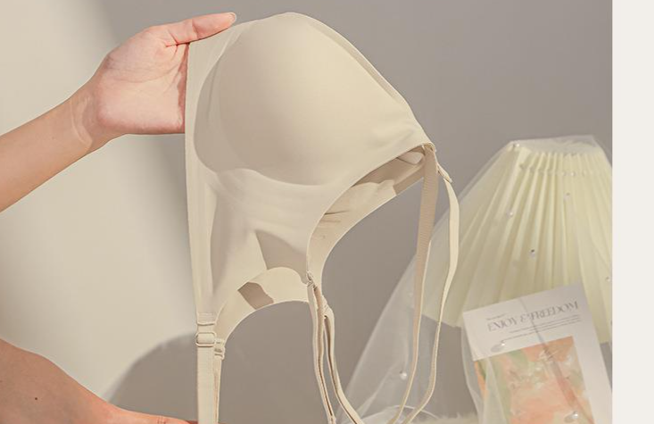 Expanded seamless underwear women's small breasts show big waist thin gather bra U-shaped large open back beautiful back sexy bra_voghion.com