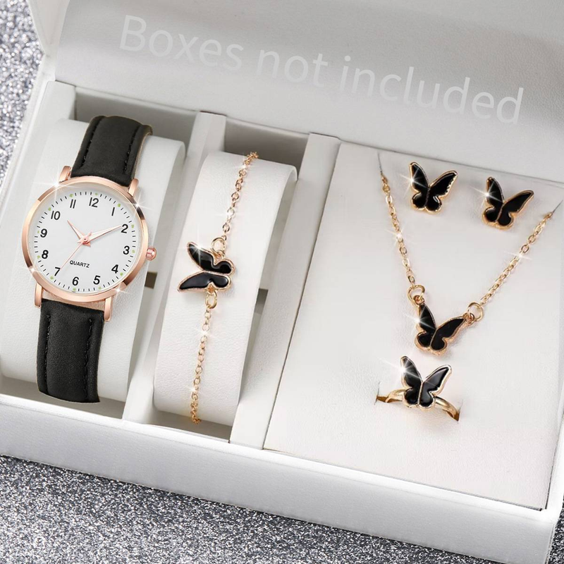 Women's Bracelet Watches Watch Set New Simple Female Student Casual Versatile Small Exquisite Quartz Watch_voghion.com