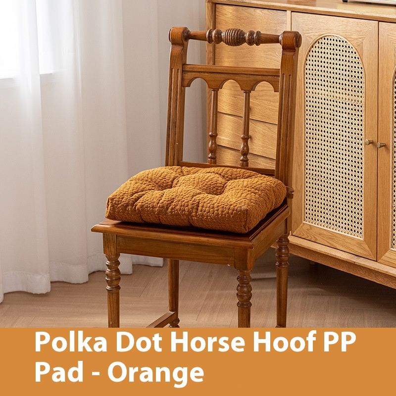 Cuscino per sedia quadrato in stile vintage – Cuscino per sedia in cotone PP spesso 40x40 cm per casa e ufficio (da annodare, multicolore)_voghion.com