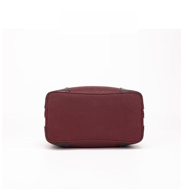 FIMKA'S 2025 New Soft Leather Wedding Mom Bag Stylish Bohemian Bucket Shoulder Bag For Women_voghion.com