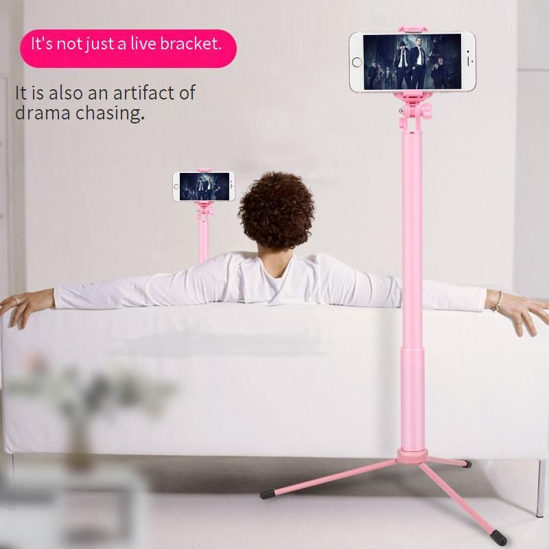 Professionelles ausziehbares Selfie-Stick-Stativ mit Bluetooth-Fernbedienung, 1,7 m/1 m Aluminiumlegierungsständer für TikTok/YouTube/Vlogging_voghion.com