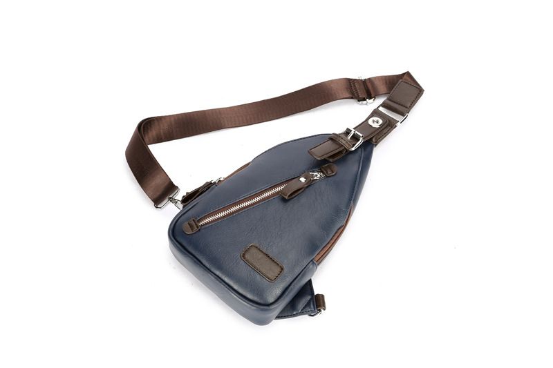 Mini-Umhängetasche, Schultertasche, Brusttasche mit zwei Taschen, wasserabweisend, Lauf-Telefonhalter für Männer und Frauen, Workout, Reisen_voghion.com