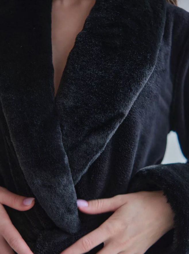 Autumn And Winter Soft Bathrobes Women's Warm High-end Nightgowns_voghion.com