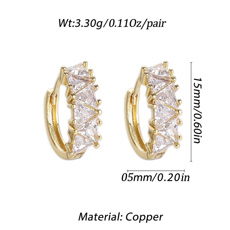 Gioielli e accessori semplici orecchini con micro zirconi intarsiati gioielli da donna di alta qualità da indossare ogni giorno regalo selezionato per la fidanzata_voghion.com