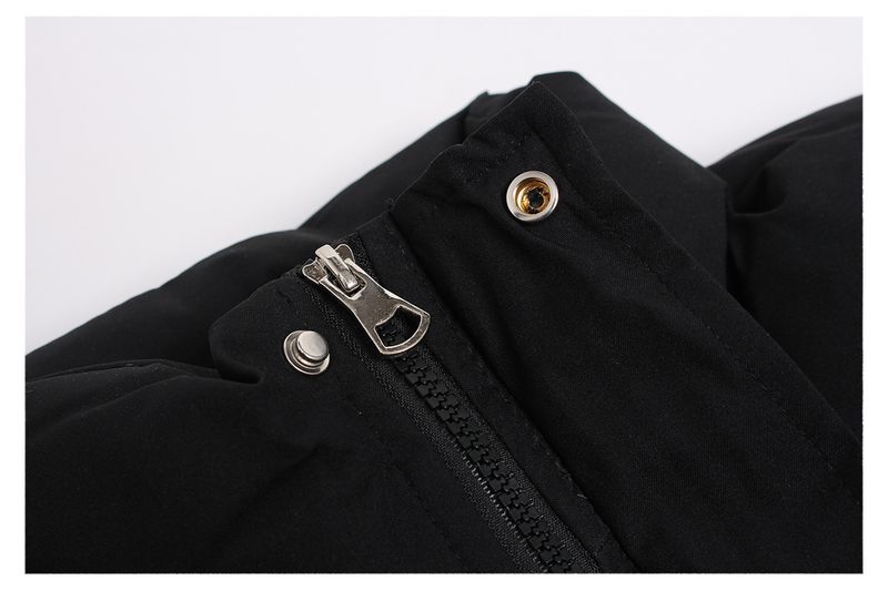 Men's Clothing Retro Simple Stand Collar Cotton Coat Men And Women Jacket Leopard Print Word Embossed Loose Street Coat_voghion.com