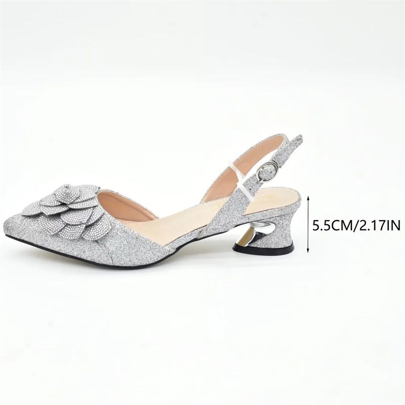 Sandalias de tacón alto con bolso joya de caja dura Bolso de fiesta diario_voghion.com