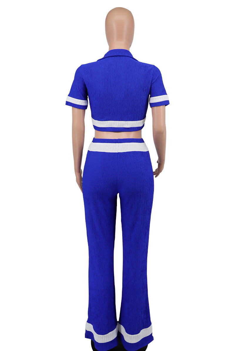 Short-sleeved Two-piece Set New Design Sense _voghion.com