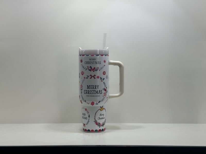 Christmas Halloween New Luminous 40 Ice Tyrant High-Value Insulated Cup Color-Changing Gift_voghion.com