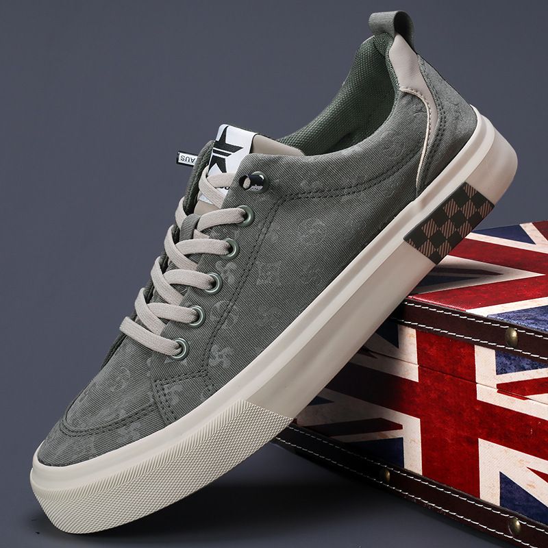 Flash Step Herren Canvas Board Freizeitschuhe 24826_voghion.com