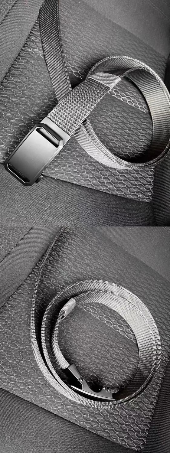 Taktischer Gürtel für Herren, automatische Schnalle, multifunktional, Canvas, Nylon, lässig, Arbeitshose_voghion.com
