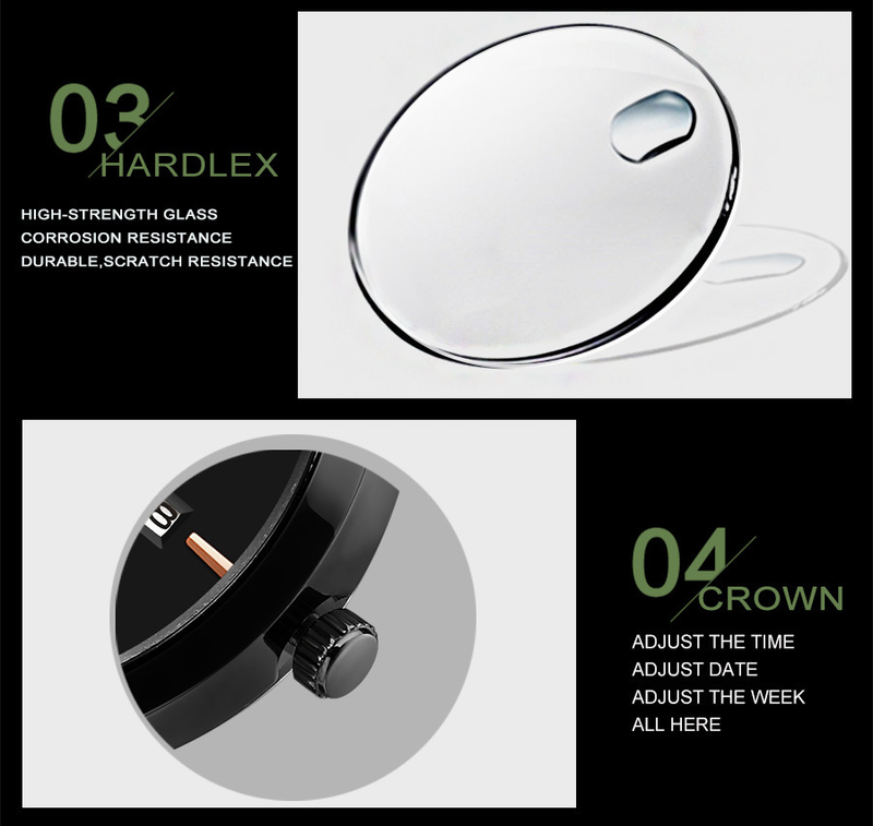 Men's Stainless Steel Waterproof Watch With Date Function, Minimalist Fashion Quartz Wristwatch, 40.5mm Round Dial, 30M Water Resistance_voghion.com