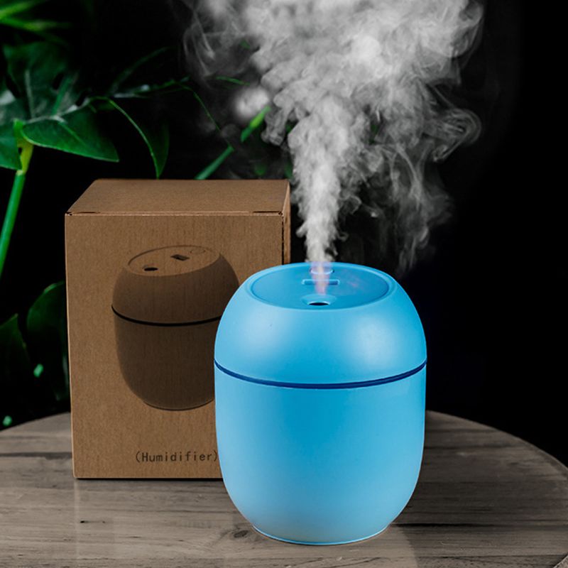 USB Mini Luchtbevochtiger Aroma Essentiële Olie Diffuser Voor Thuis Auto Ultrasone Dempende Mistmaker Diffuser Met LED Kleurenlamp_voghion.com