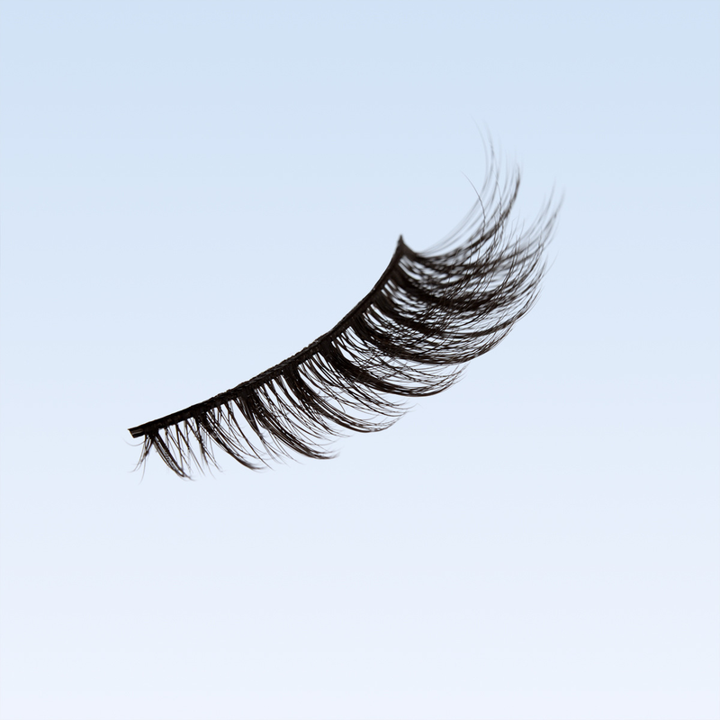 Cils en fibres chimiques 3D chauds, boucles stéréo naturelles, 20 paires de faux cils de plus que les cils plats_voghion.com