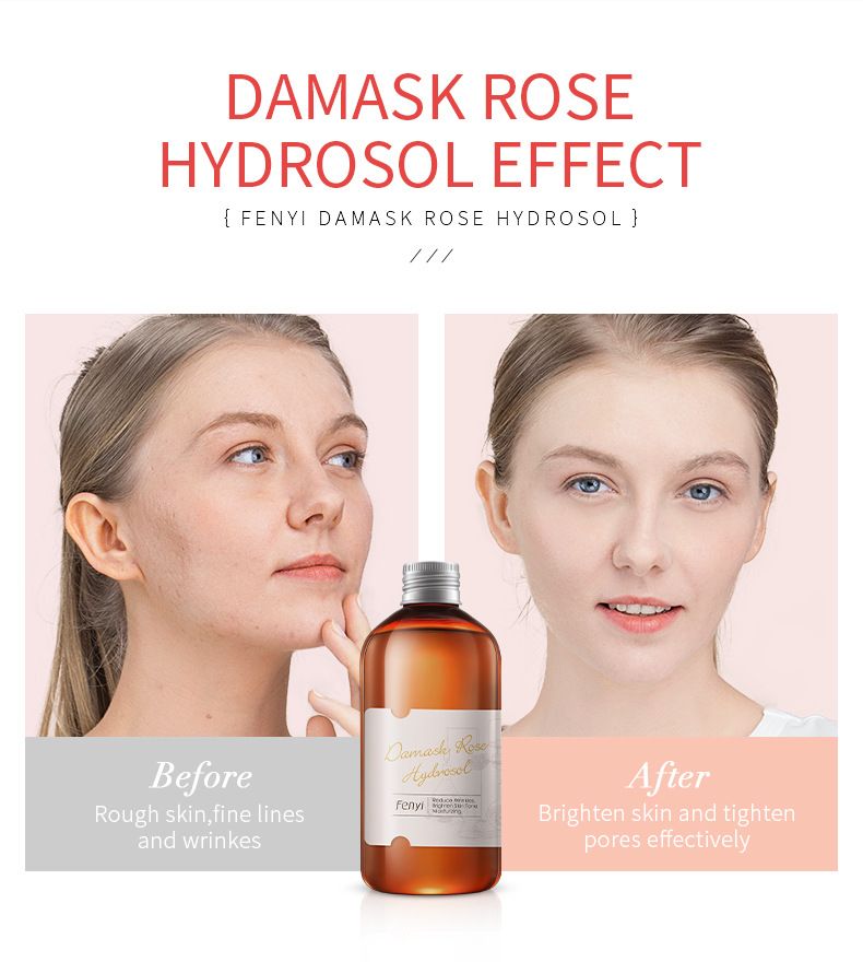 Toners Damascus Rose Hydrosol 105ml Hydraterend Verfrissend Hydraterend Hydrosol_voghion.com