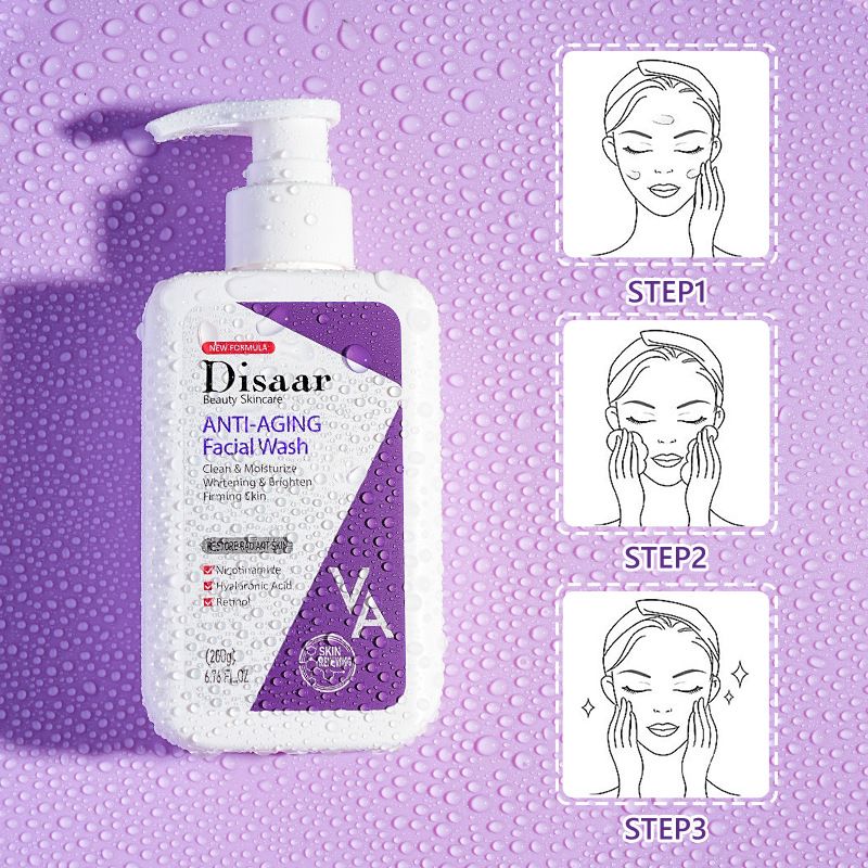 DS5280 Detergente viso al retinolo da 200 g Confezione esclusiva per membri 96 pezzi_voghion.com