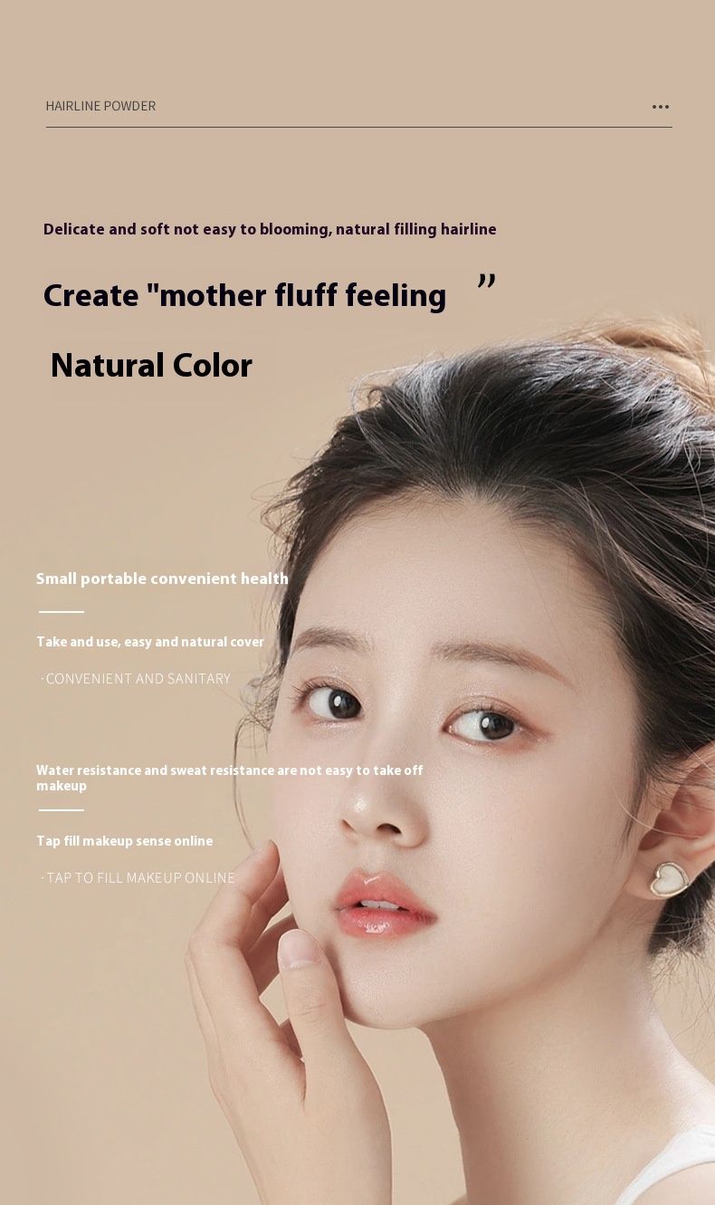Bsncpley Hairline Contouring Shadow Powder Modifica Riempimento Fronte Attaccatura Dei Capelli 3089_voghion.com