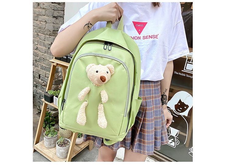 Set di zaini carini per bambini - Zaino scolastico Oxford impermeabile con stampe divertenti e opzioni rinforzate (4 colori, leggero e resistente)_voghion.com