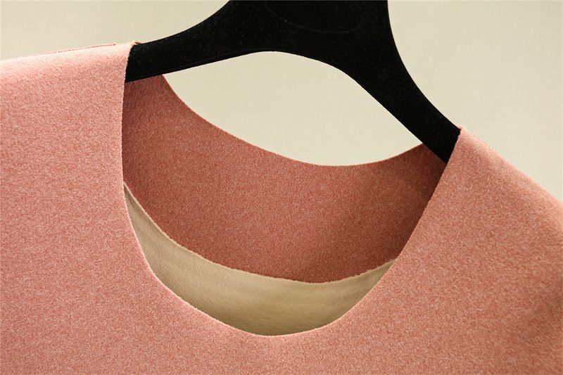 Autumn winter new German self heating double-sided velvet women's seamless loose protective palace plus fat and enlarged_voghion.com