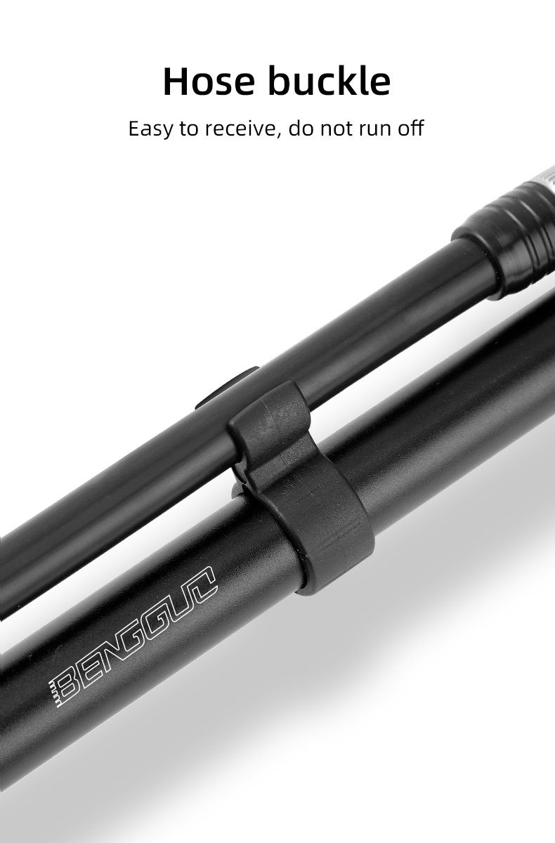 Pompa per forcella anteriore, pompa per bicicletta ad alta pressione con bocca americana e francese, gonfiatore portatile, mountain bike con tester di pressione_voghion.com