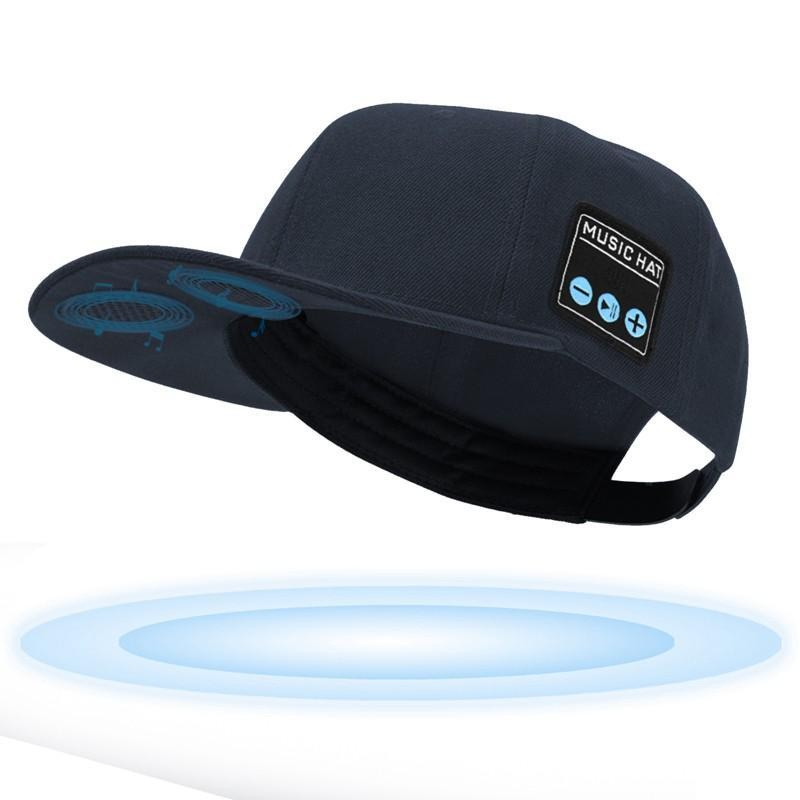 NEW Wireless Bluetooth Headset Baseball Cap with Speaker Outdoor Music Baseball Hat Headset with Mic Handsfree Headphone for Running Sports_voghion.com