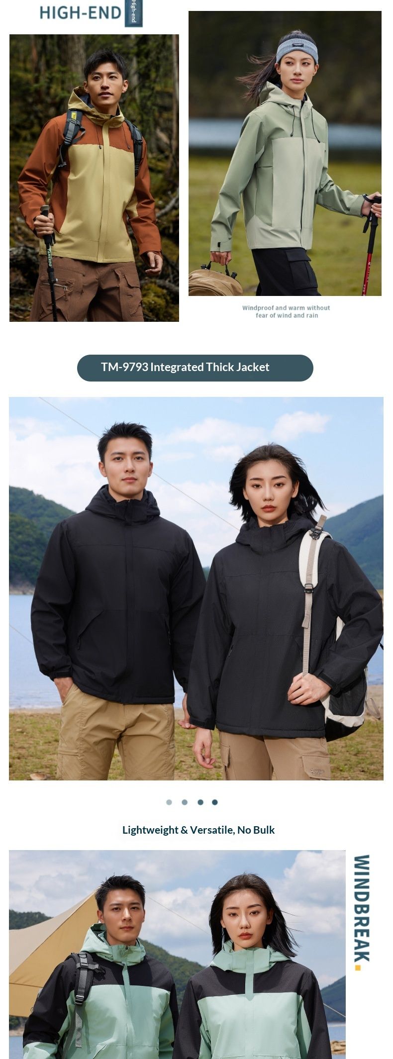 Damenbekleidung Damenbekleidung Fleecegefütterte Jacke Bedruckter Trenchcoat Herbst Winter Kapuzenjacke Farbblock Integrierte Arbeitskleidung Maßanfertigung_voghion.com