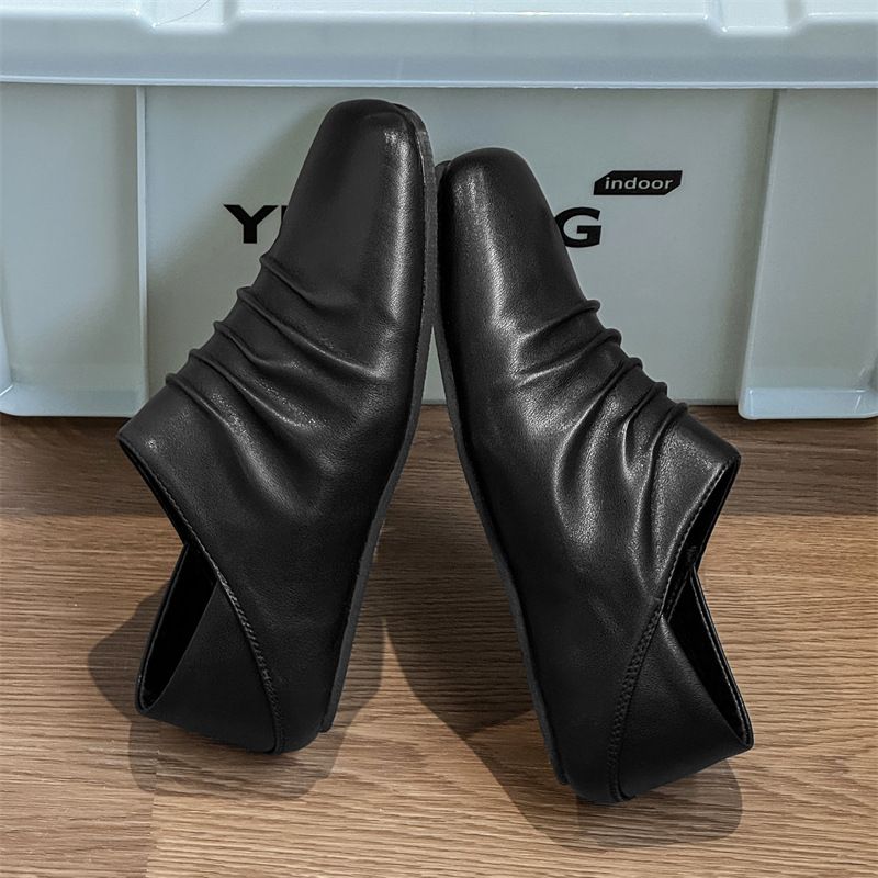 2025 New Niche Square Derby Shoes With High-end Toe Caps For Couples, Model 79004-79005-X_voghion.com