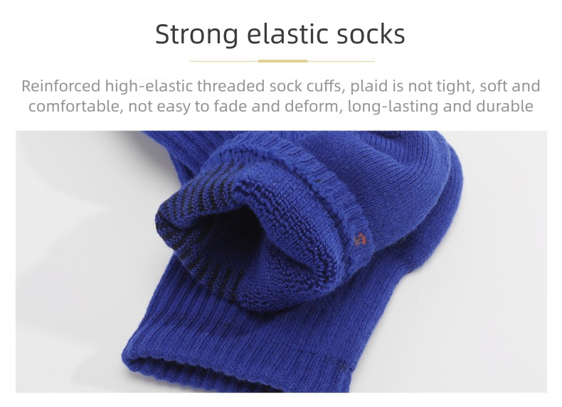 Calzini da badminton traspiranti a metà polpaccio per uomo e donna, in asciugamano spesso Mingjun Elite, da basket_voghion.com