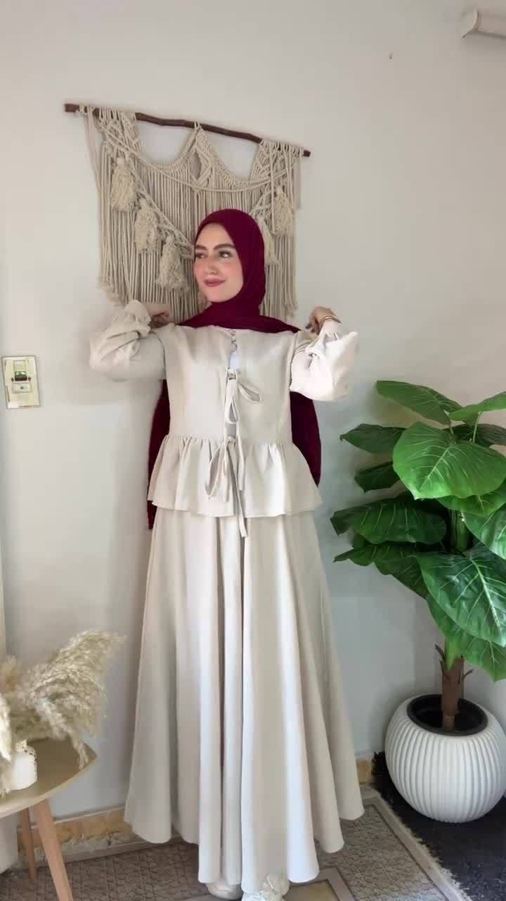 Women's Clothing Soft And Sweet Long Sleeved Tops And Long Skirts Slim And Elegant Temperament Suits_voghion.com