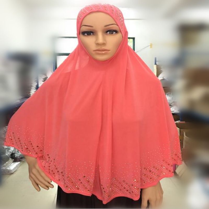 Copricapo arabo con fascia per capelli in cristallo di vetro caldo venduto a livello nazionale, sciarpa per capelli H053_voghion.com