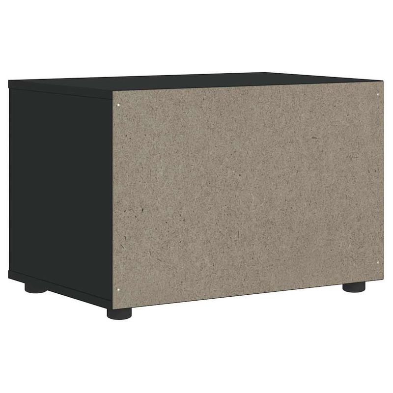 TV-Schrank VISNES Schwarz 60x40x38 Cm Holzwerkstoff_voghion.com