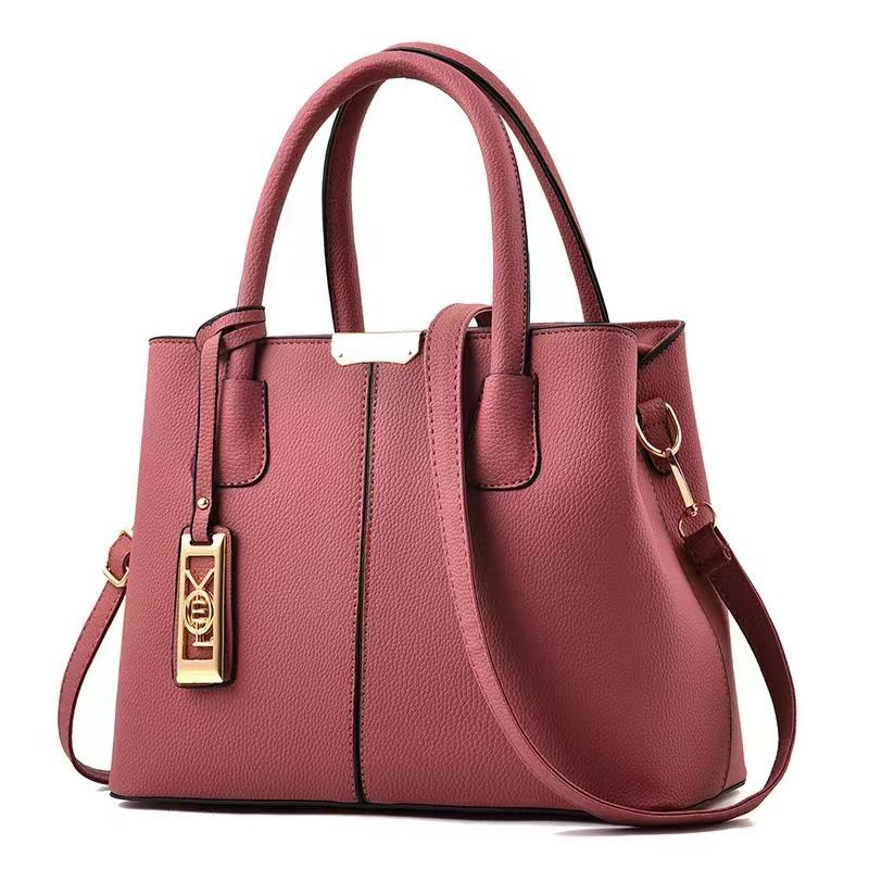 Damhandväska Damväska Handväska med stor kapacitet Enkelt mode Crossbody-väska med enkel axel Snygg damväska_voghion.com