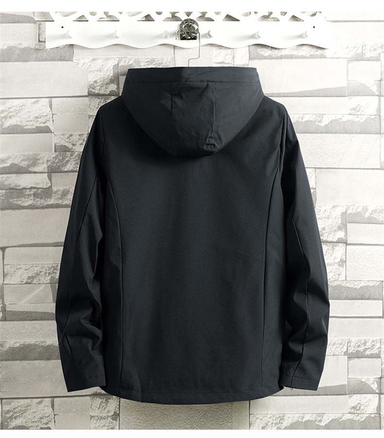 Giacca con cappuccio da uomo taglie forti con fodera in pile - Cappotto oversize caldo e confortevole per uomini alti e robusti (grigio, nero, verde militare)_voghion.com