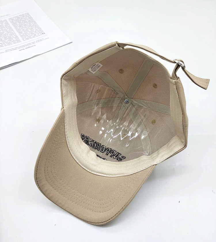 Gorra con visera para niños, otoño c Bordado de letras ins, sombrero coreano para niños y niñas, gorra de béisbol para primavera y otoño_voghion.com