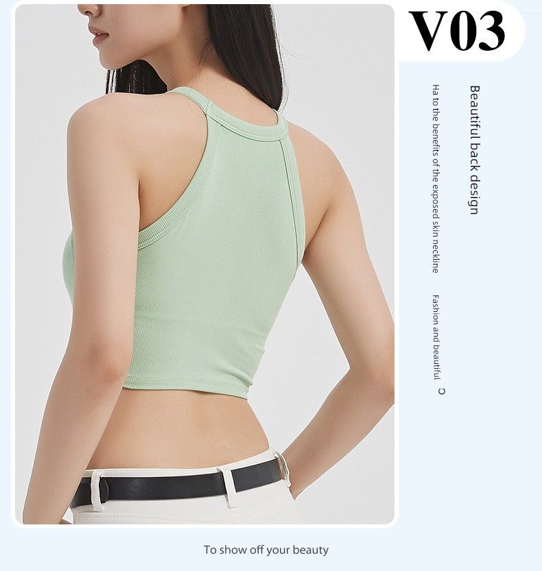 One-Piece Open Shoulder Bra Outer Wear Underwear Halter Spaghetti Straps_voghion.com
