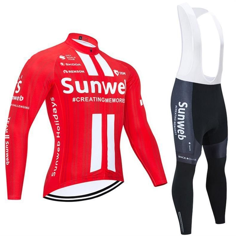 Tour De France Team Edition Radtrikot Fahrrad Frühling und Herbst Unisex Langarm Set Downhill Anzug_voghion.com