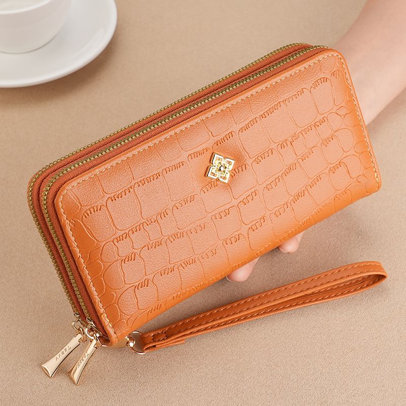 Portemonnee Portemonnee Clutch Tas Portemonnee Meisjes Lange Dubbele Rits Geldclip Mode Grote Capaciteit Delicate Portemonnee Houd Tas_voghion.com