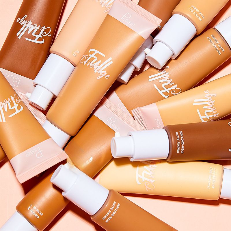 Pudaier 32 colori fondotinta liquido controllo olio correttore idratante BB Cream effetto naturale trasparente per tutti i tipi di pelle_voghion.com
