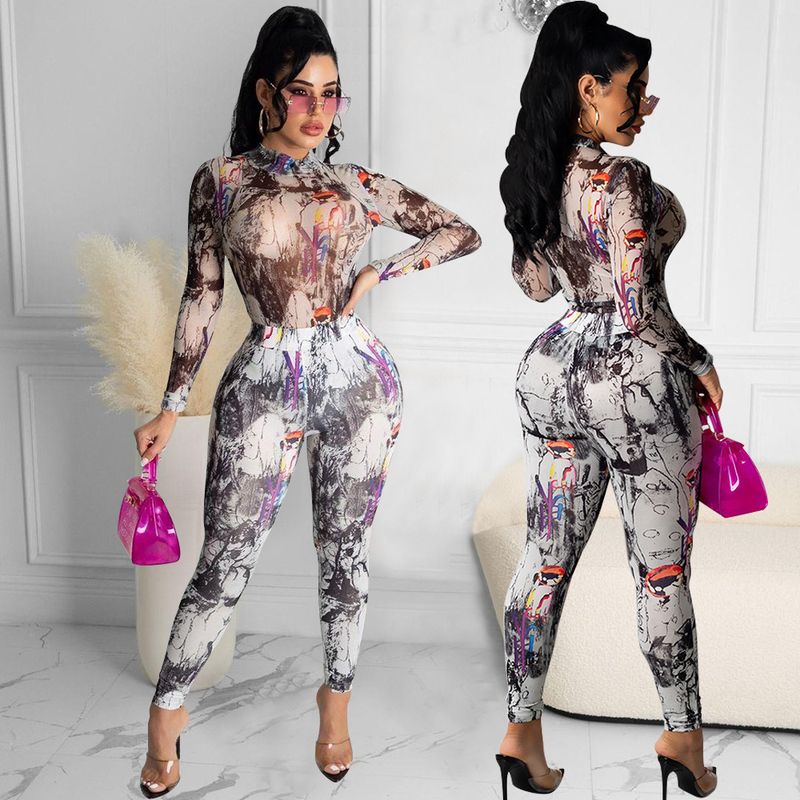 OS6008 Completo due pezzi in rete sexy casual da donna, estivo_voghion.com