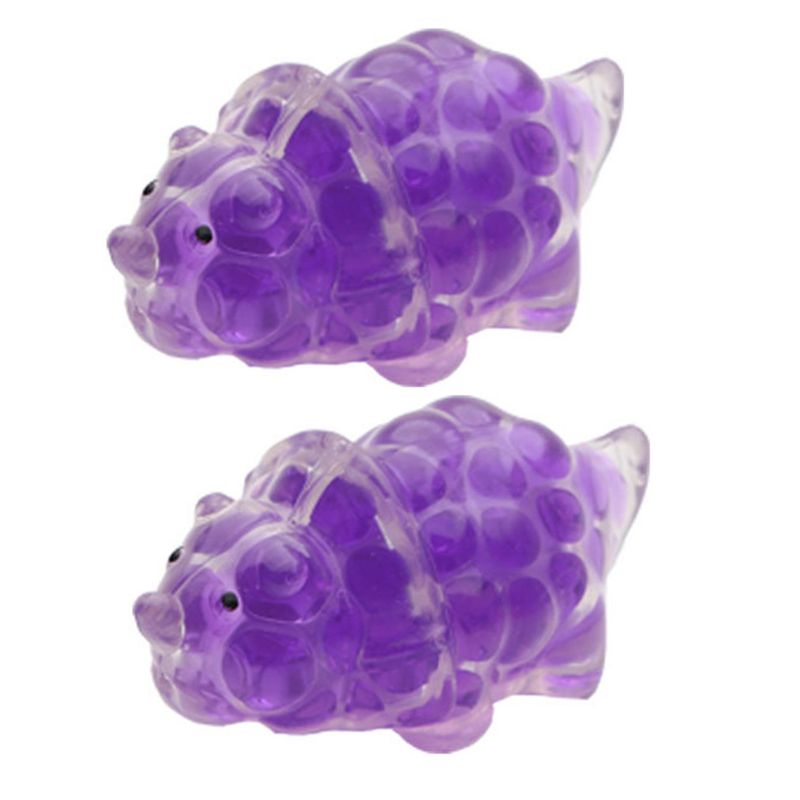 ToysMall 2Pcs Decompression Toy Dinosaur Shape High Elasticity Relieve Stress No Odor Fast Rebound Kids Stress-relief Kids Toy_voghion.com