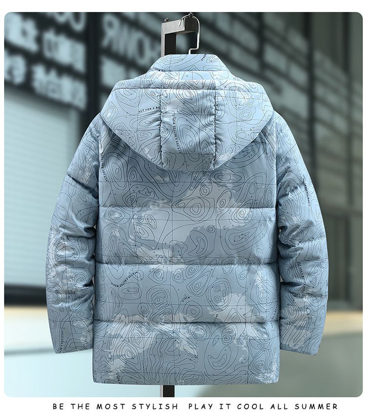 Abbigliamento maschile Giacca in cotone di seta da uomo Giacca invernale 2024 nuova giacca in cotone alla moda coppia più giacca da ragazzo in velluto ispessito_voghion.com